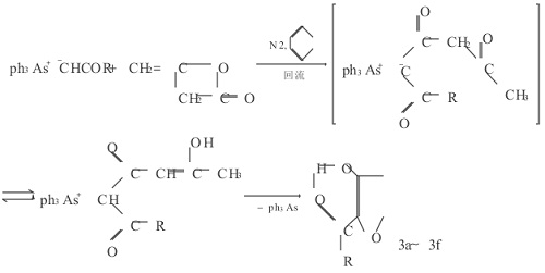 合成呋喃的衍生物的反应